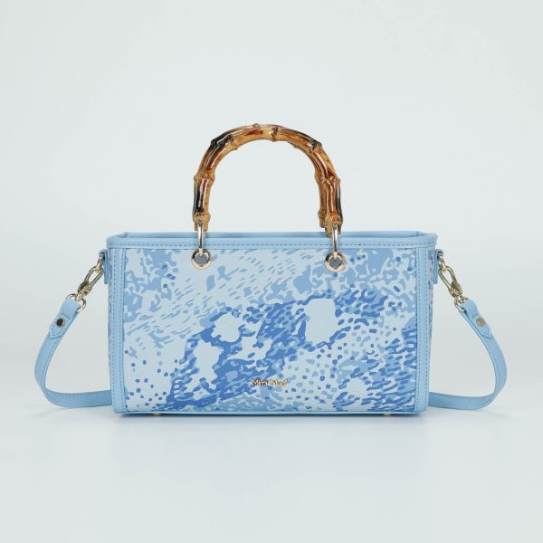 Mimì-Muà Borsa baguette Azzurro M8-J201130