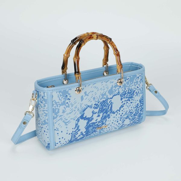 Mimì-Muà Borsa baguette Azzurro M8-J201130 - immagine 2