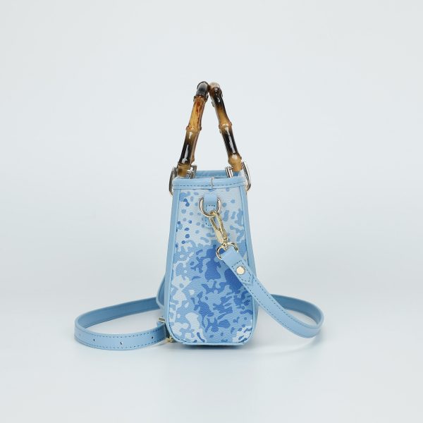 Mimì-Muà Borsa baguette Azzurro M8-J201130 - immagine 3