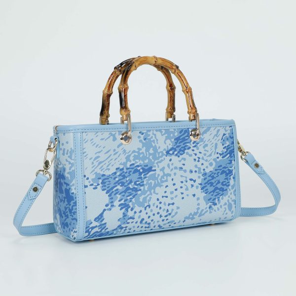 Mimì-Muà Borsa baguette Azzurro M8-J201130 - immagine 4