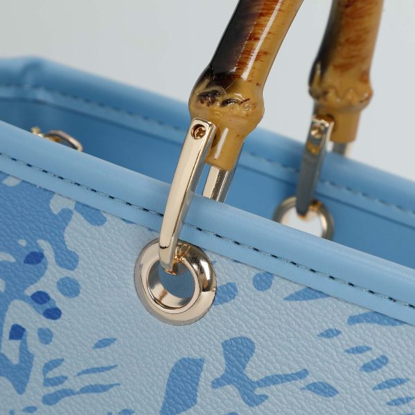 Mimì-Muà Borsa baguette Azzurro M8-J201130 - immagine 6