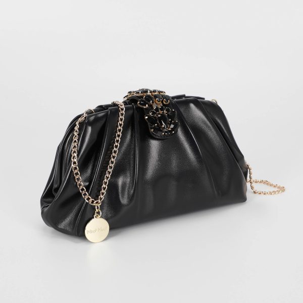 Mimì-Muà Borsa Clutch Nero M8-M201086 - immagine 2