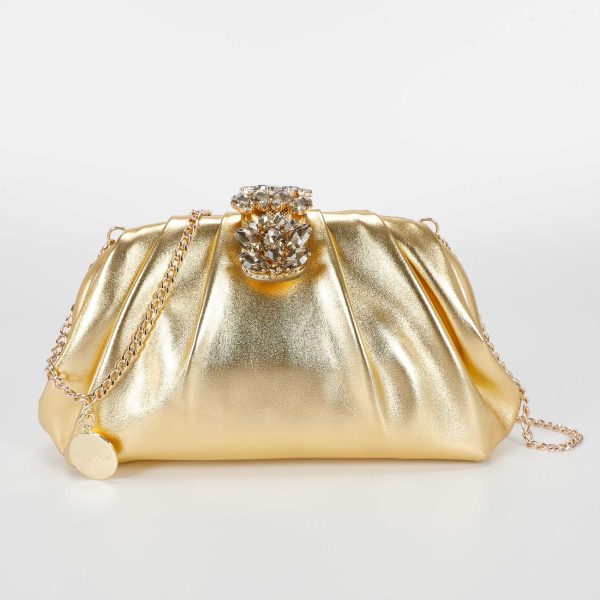 Mimì-Muà Borsa Clutch Oro M8-M201086