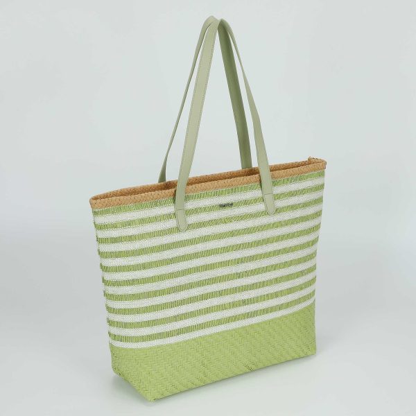 Mimì-Muà Borsa shopper Verde M8-X201101 - immagine 4