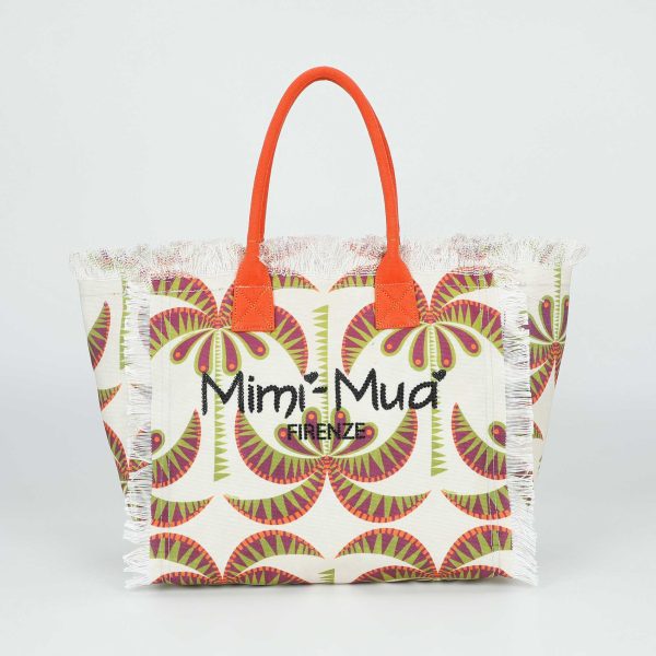 Mimì-Muà Borsa Shopper Panna M8-Y201146