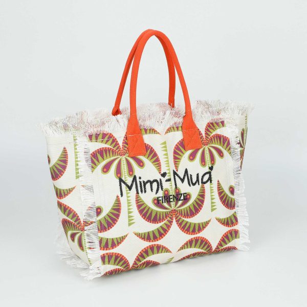 Mimì-Muà Borsa Shopper Panna M8-Y201146 - immagine 2