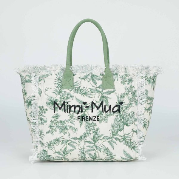 Mimì-Muà Borsa Shopper Verde militare M8-Y201146