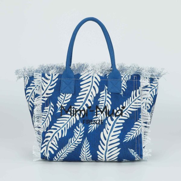 Mimì-Muà Borsa Shopper Blu M8-Y201146