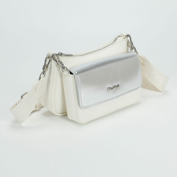 Mimì-Muà Borsa Tracolla Bianco M8-Y201155 - immagine 2