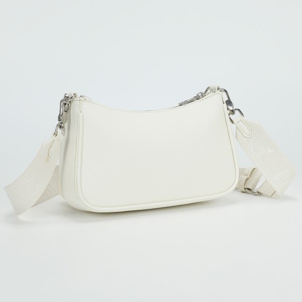 Mimì-Muà Borsa Tracolla Bianco M8-Y201155 - immagine 4