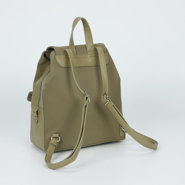 Mimì-Muà Zaino Verde militare M8-Y201157 - immagine 4