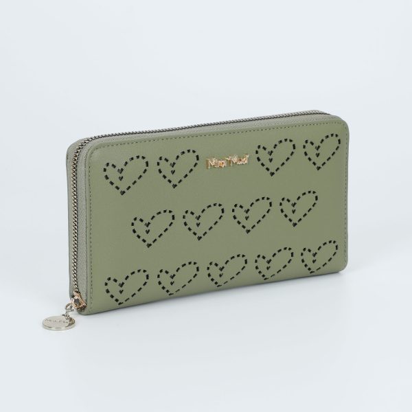 Mimì-Muà Portafoglio grande Verde militare M9-Z201078 - immagine 3